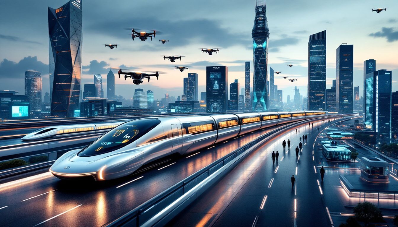 An assortment of tangible fixed assets like vehicles, equipment, and buildings.